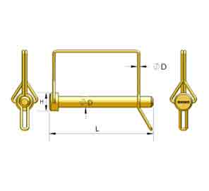 Wire Lock Pin Tab Square Manufacturer from India